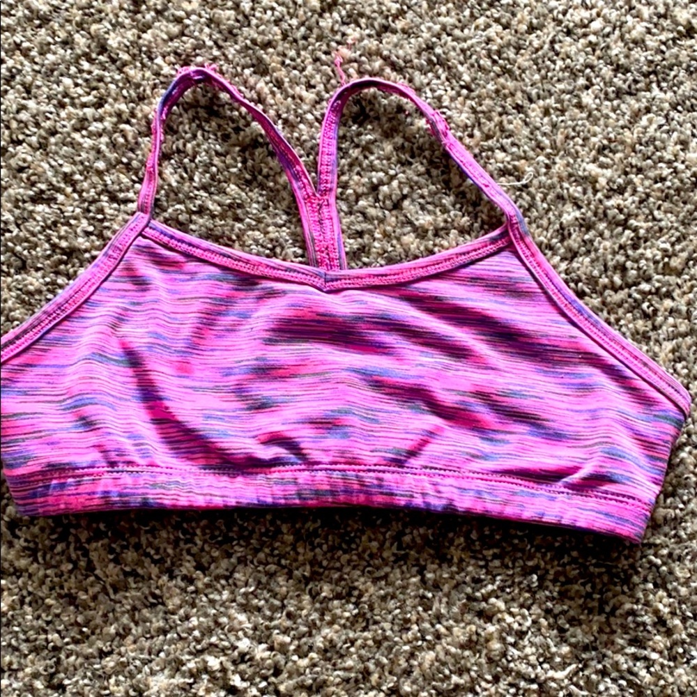 Girls sports bra